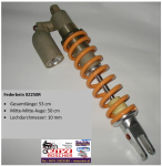 Federbein XZ250R Mitte-Mitte-Auge 50 cm